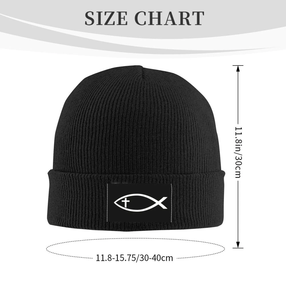Ichthys Symbol Unisex Beanie Hat