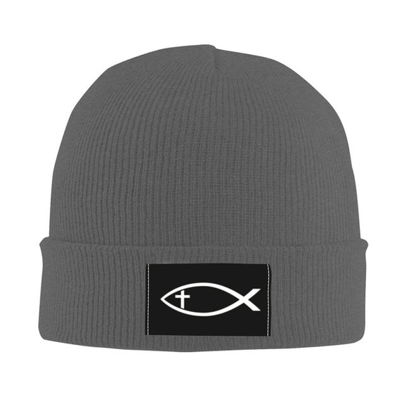 Ichthys Symbol Unisex Beanie Hat