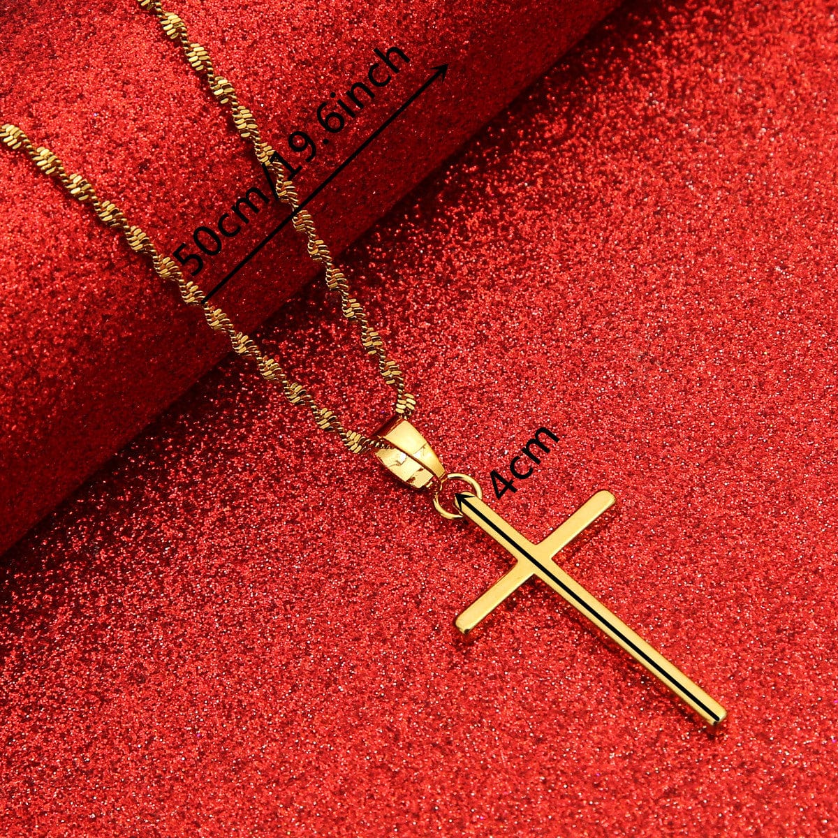 Minimalist Christian Cross Necklace | Religious Cross Necklace for Men ...
