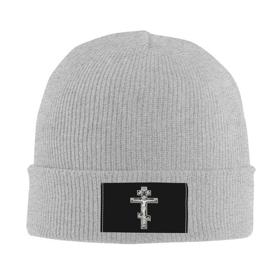 Crucifix Cross Beanie Hat