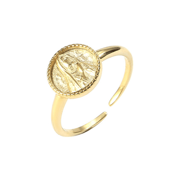 Adjustable Religious 'Our Lady' Ring