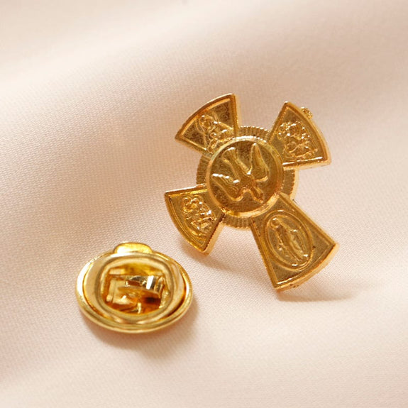 Cross Pin Example Jerusalem Cross Pins | Enamel Christian Faith Cross Pins | Lord's Guidance