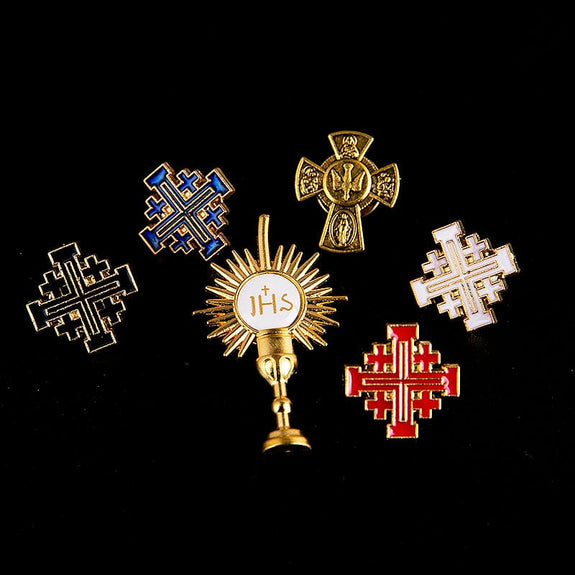 Jerusalem Cross Pins