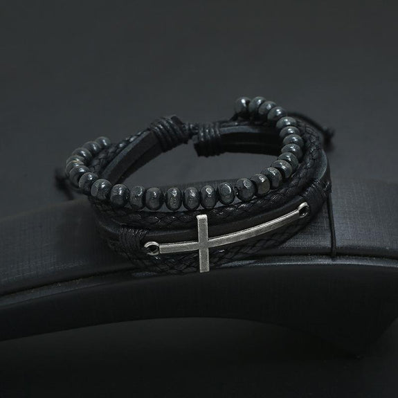 cross bracelet adjustable 