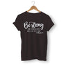 be-strong-and-courageous-womens-t-shirt-black
