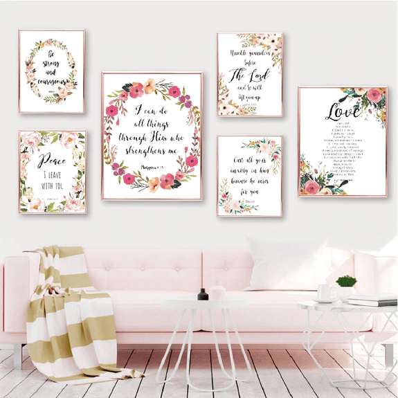 Bible Verse Wall Art I Can Do All Things