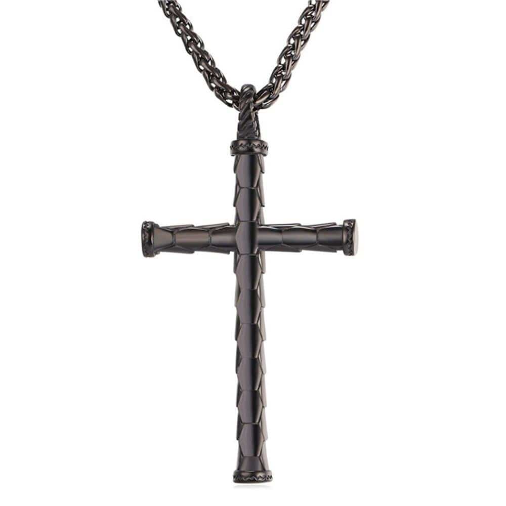 Men's Cross Necklace Rustic | Lord's Guidance