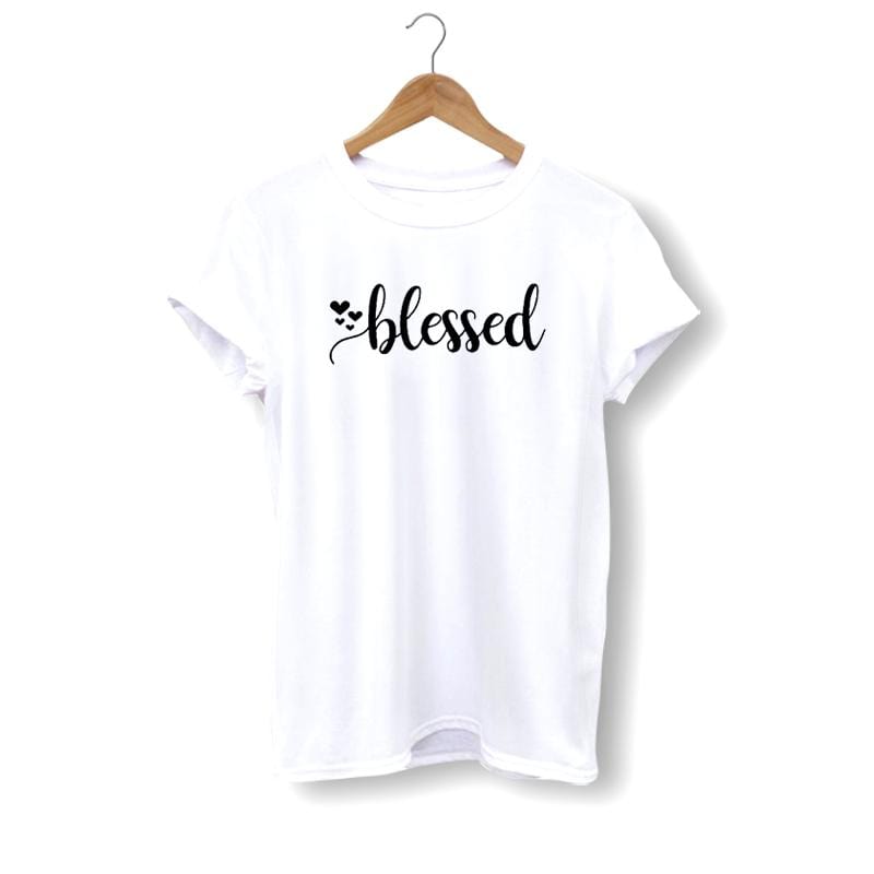 blessed-tee-shirt-womens white
