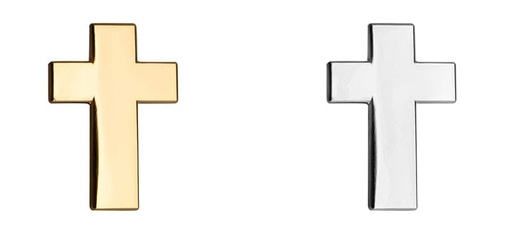 Cross Metal Pin