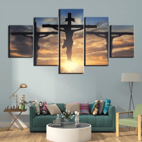canvas-frame-decor-5-panel-jesus-lord
