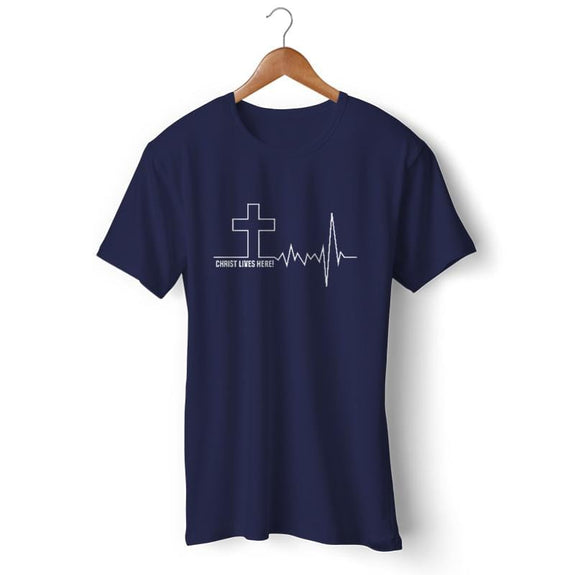 Christian T-Shirt  Christ Lives Here
