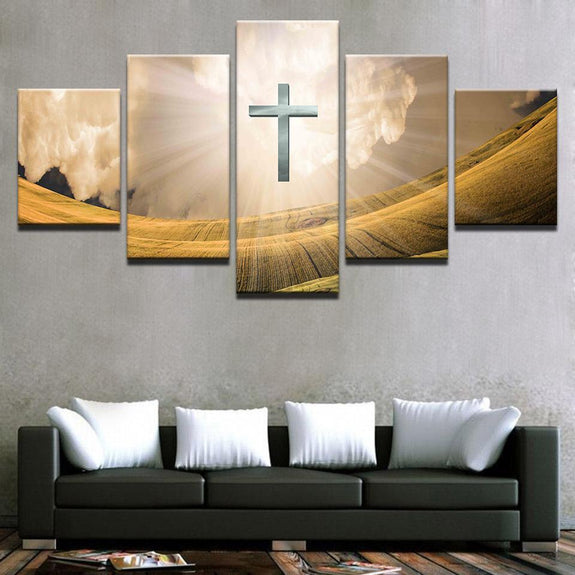 christian-cross-canvas-wall-art