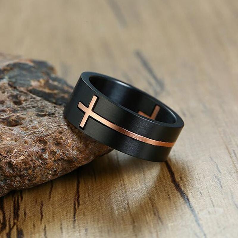 Stainless Steel Ring Religious | Christian Jewelry Men Ring | Religious Rings  Men - Rings - Aliexpress