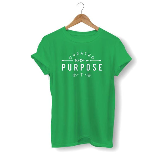 christian womens shirt created-with-a-purpose