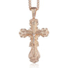 Copper Crucifix Necklace