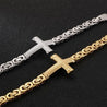 cross-link-chain-bracelet-vintage