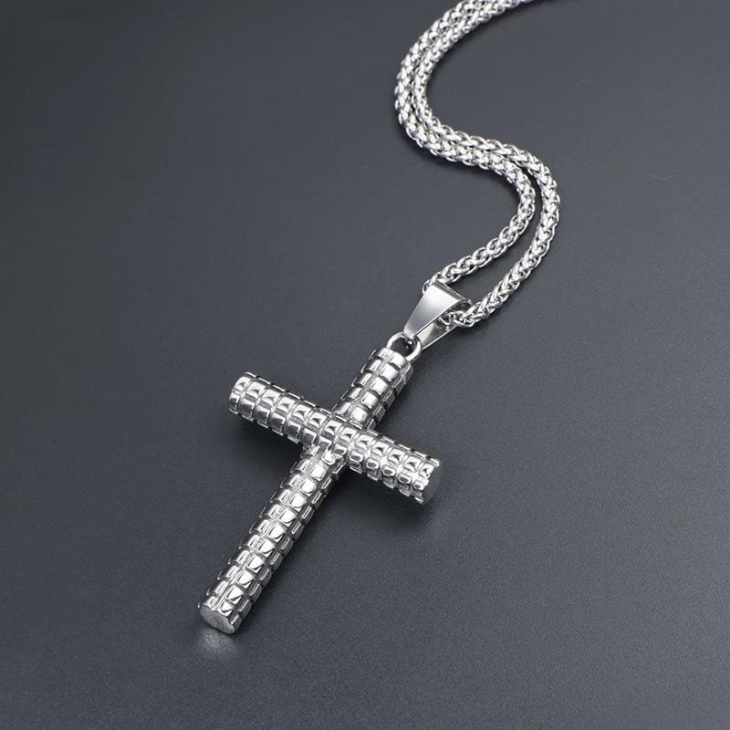 mens jewelry cross necklace