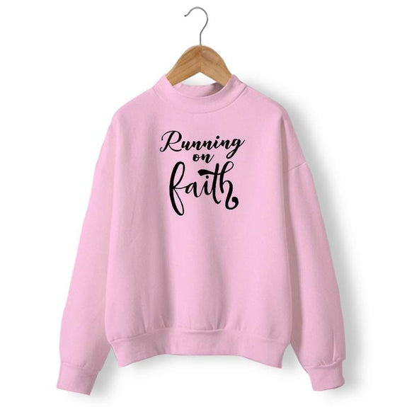 faith pink sweatshirt