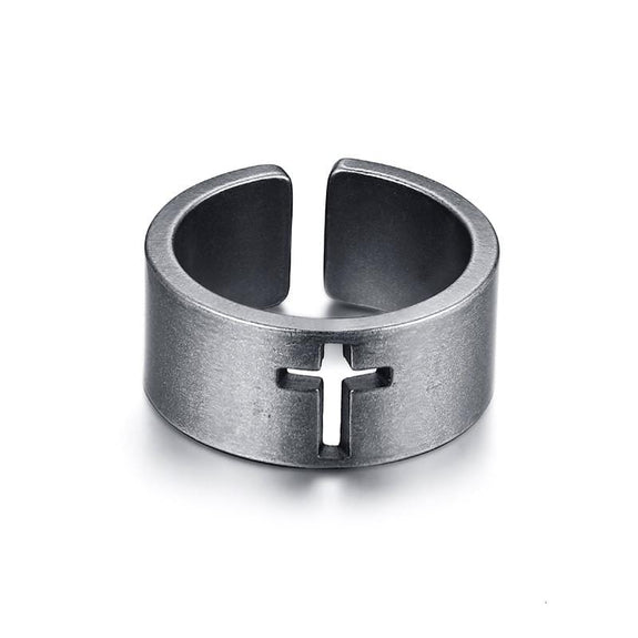 open cross ring