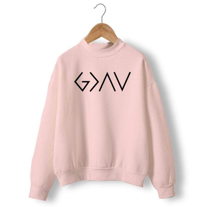 god-is-greater-than-the-highs-and-lows-sweatshirt pink