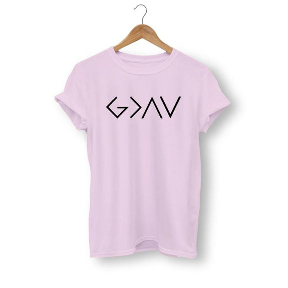 god-is-greater-than-the-highs-and-lows-womens-shirt-pink black