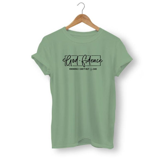 godfidence-shirt-green