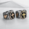 holy cross signet rings