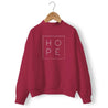 hope-sweatshirt red