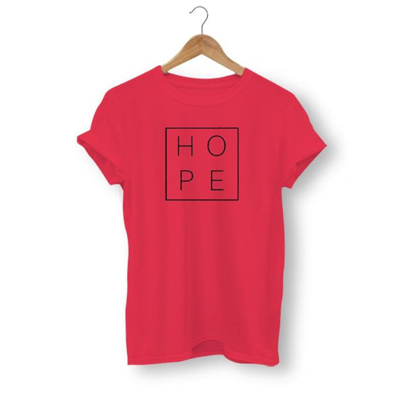 hope-t-shirt lady