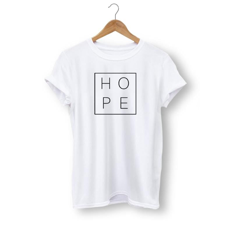 hope-t-shirt-white