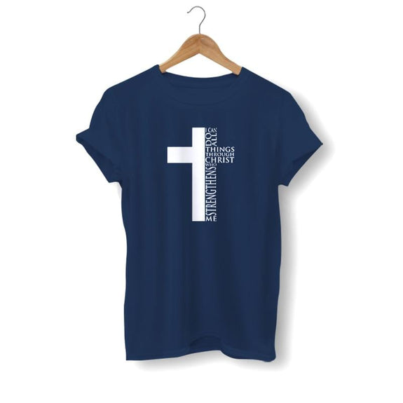 cross shirt i-can-do-all-things-through-christ