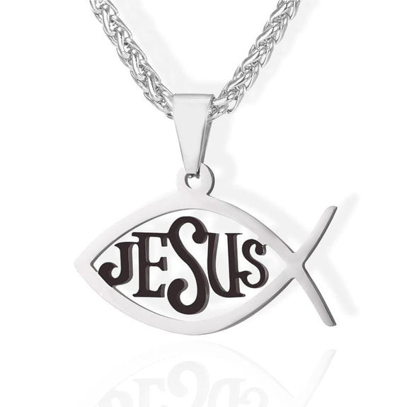 Ichthus Fish Necklace