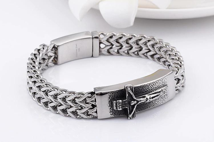 jesus-christ-bracelet link chain