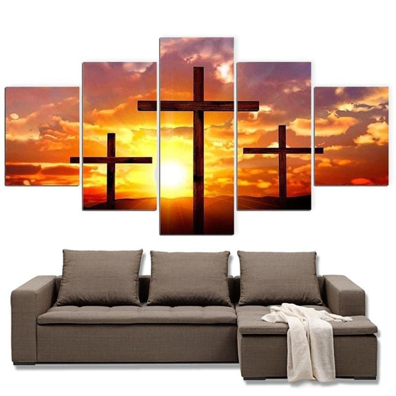 jesus-cross-wall-painting
