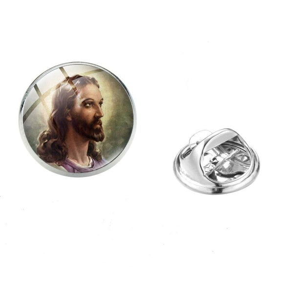 Christian Pins Jesus' Face