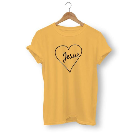 jesus-heart-shirt yellow