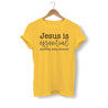 jesus-is-essential-shirt yellow