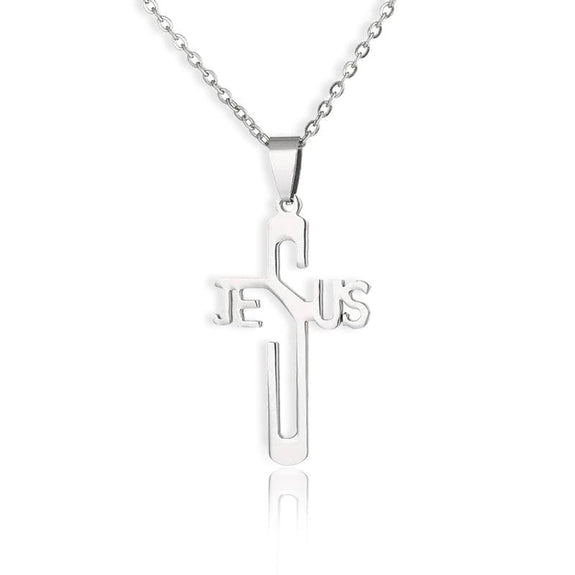 jesus name necklace 