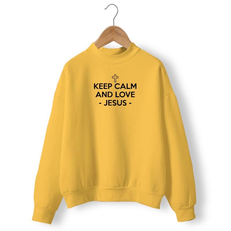 keep-calm-and-love-jesus-sweatshirt-yellow