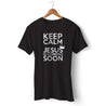 keep-calm-jesus-is-coming-soon shirt black