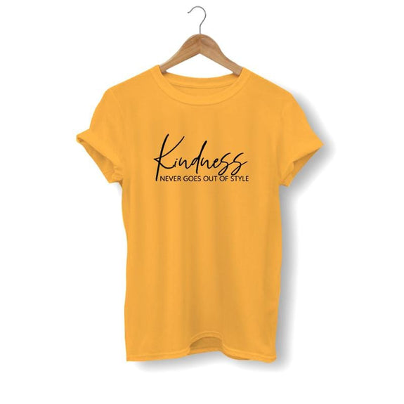 kindness-never-goes-out-of-style-shirt-yellow