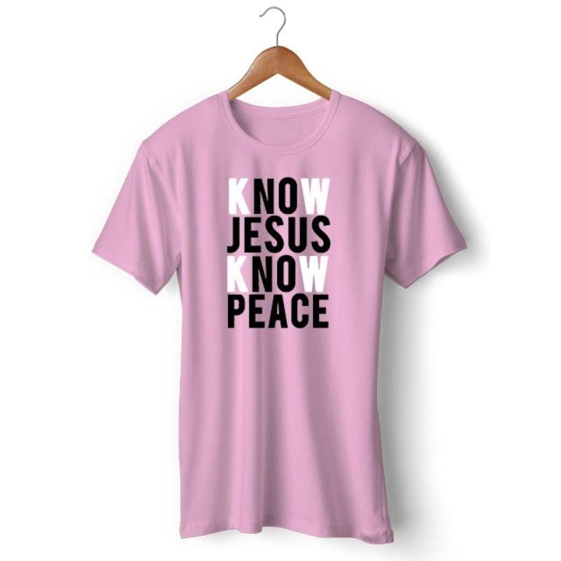 know-jesus-know-peace-shirt-pink