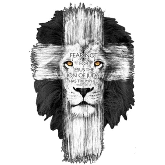 Christian T-Shirt  Lion of Judah