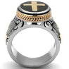 holy cross signet ring for men