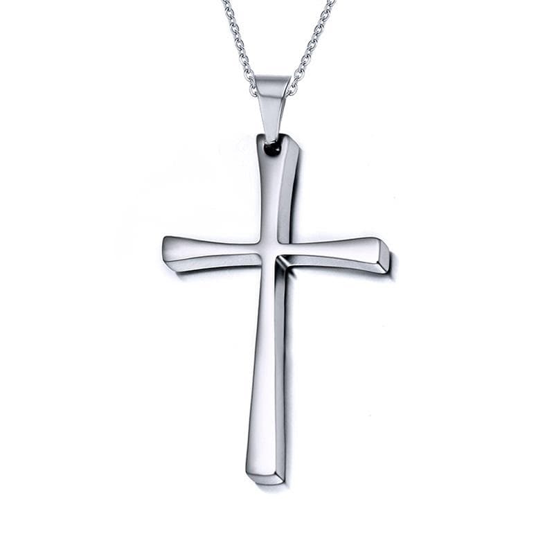 Men's Cross necklace Stainless Steel