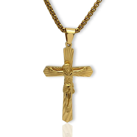 mens-catholic-cross-necklace
