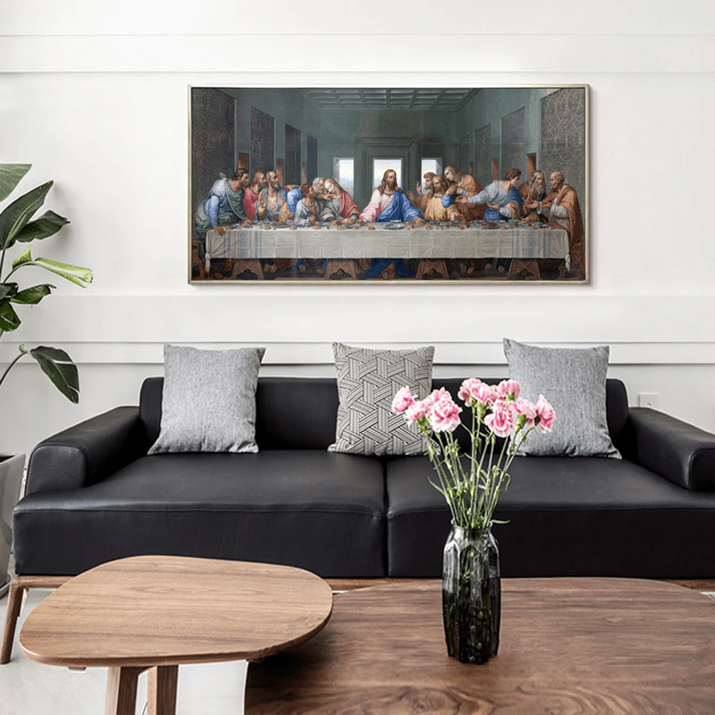 no-framed-the-last-supper-canvas-art