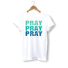 pray on it women shirt