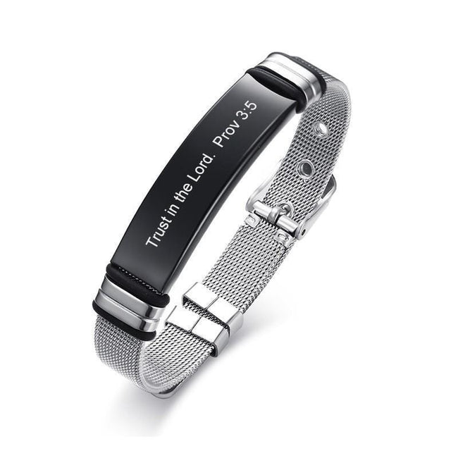 proverbs 3:5-6 bracelet