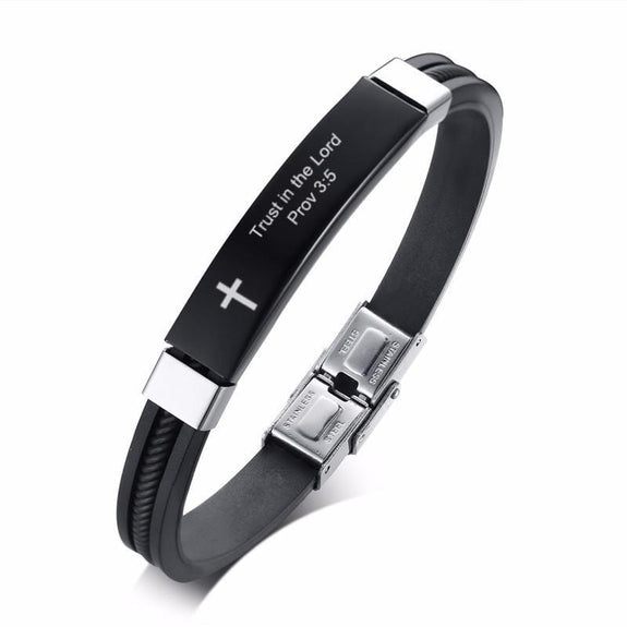 trust in the lord with all your heart bracelet